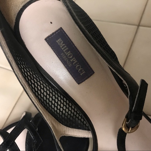 Vintage Emilio Pucci heels - Picture 3 of 8